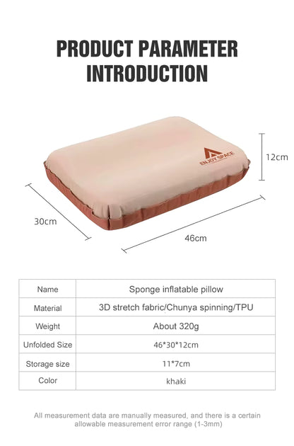 Premium Inflatable Travel Pillow