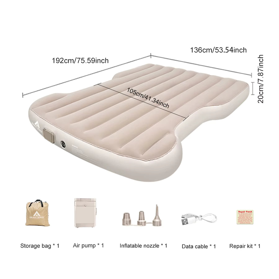 Self-Inflate Car Camping Bed