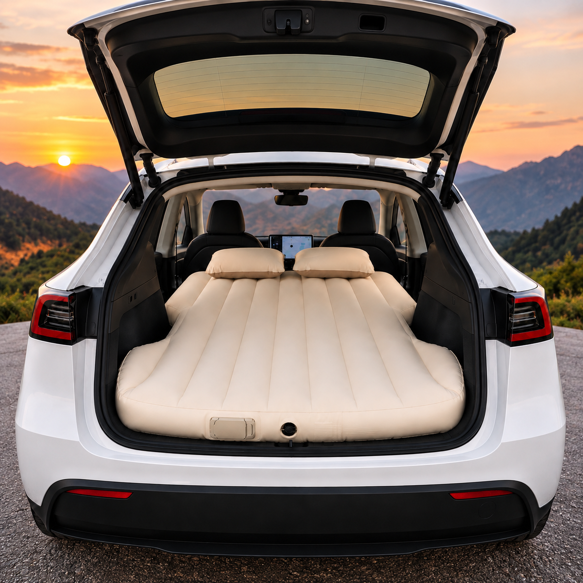 Model Y Self-Inflating Car Mattress