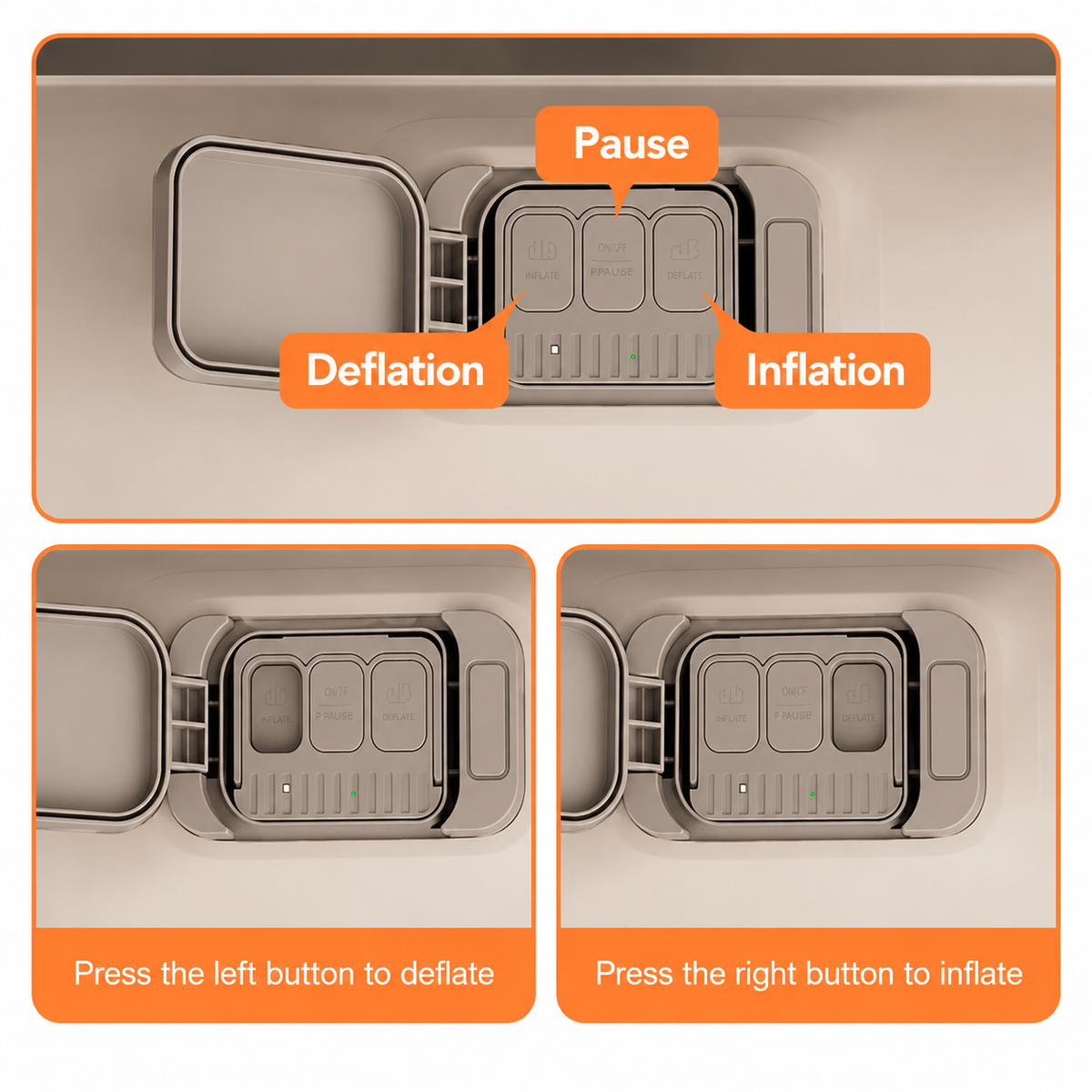 Model Y Self-Inflating Car Mattress
