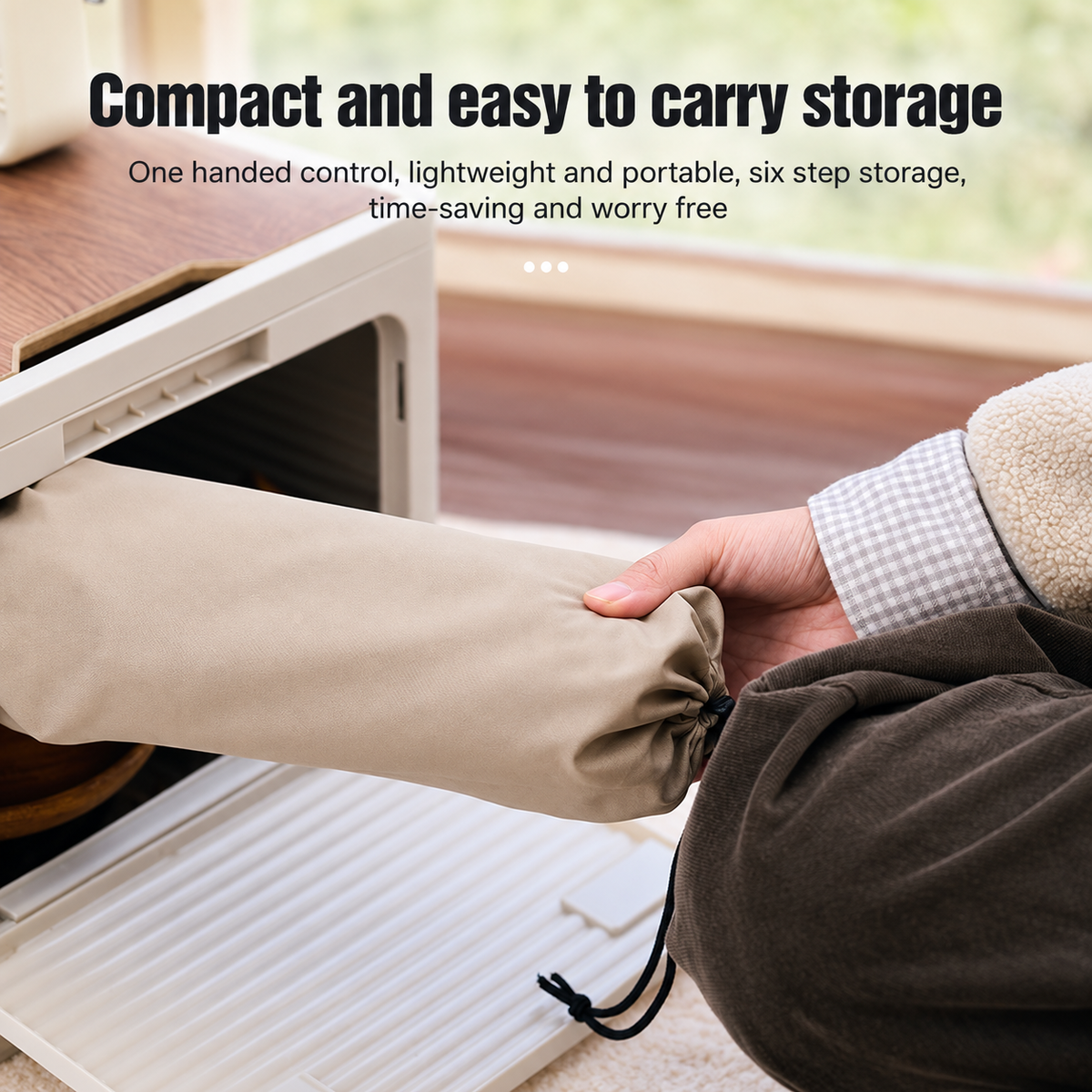 Self-Inflating Camping Pillow