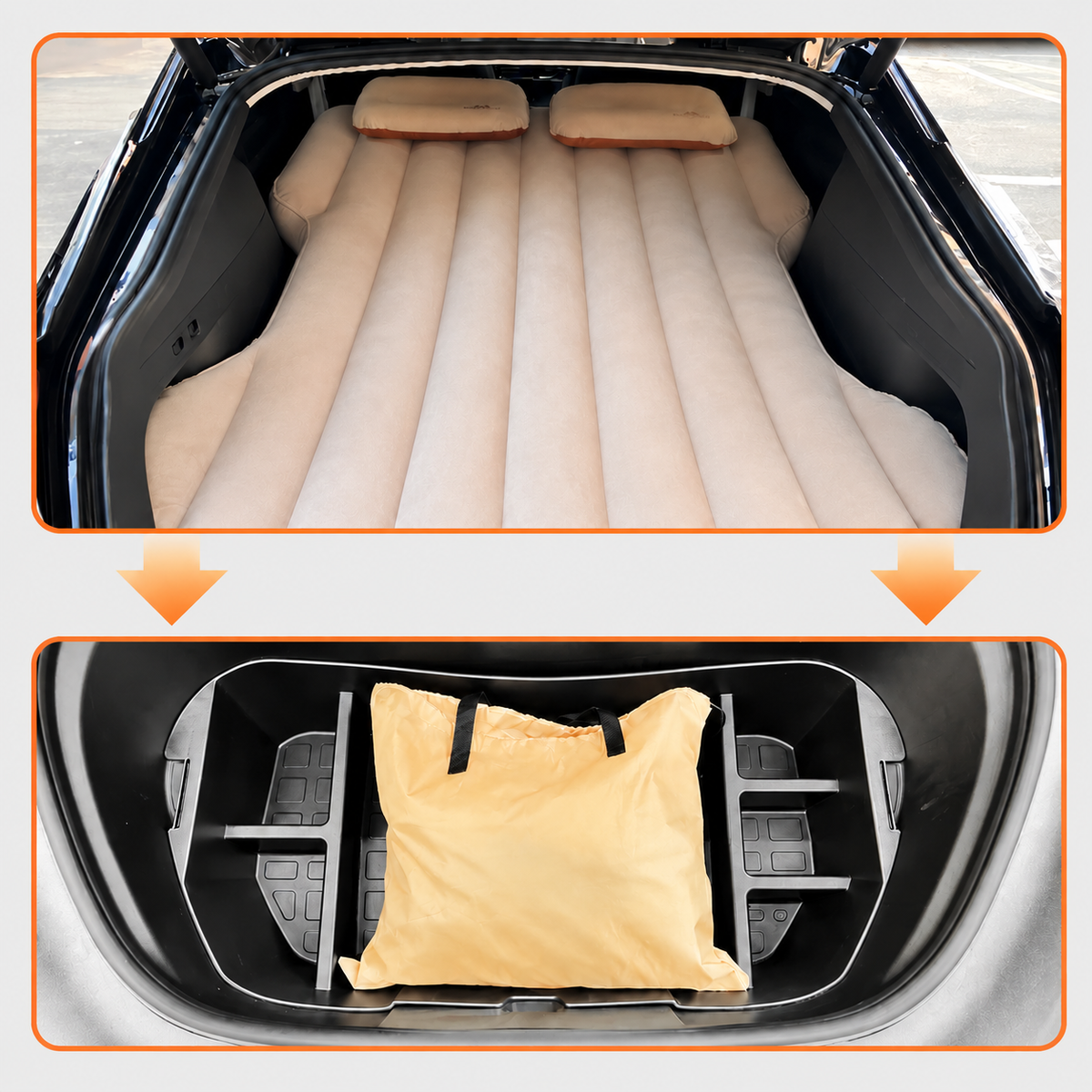 Model Y Self-Inflating Car Mattress